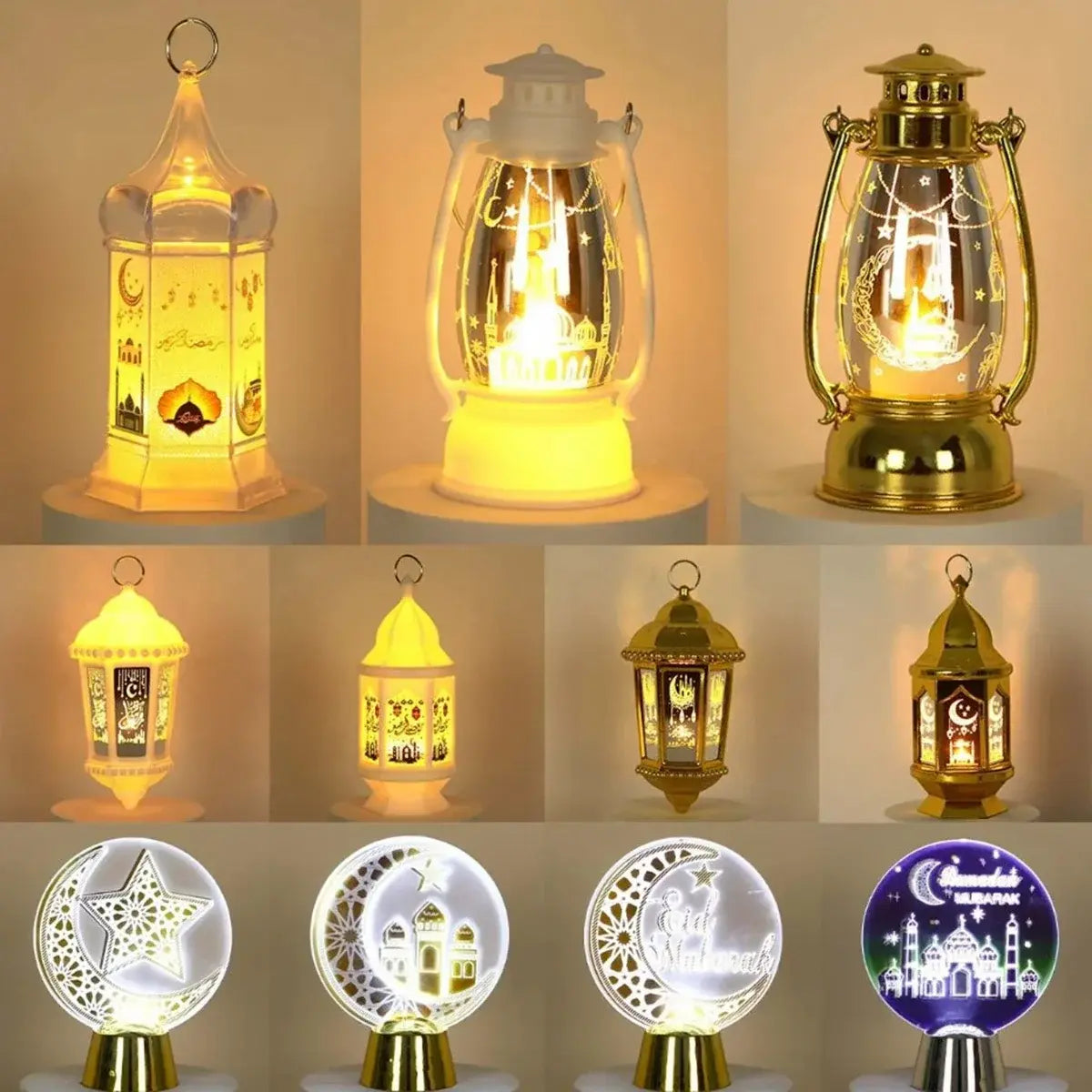 Ramadan Wind Lights for Home Decoration