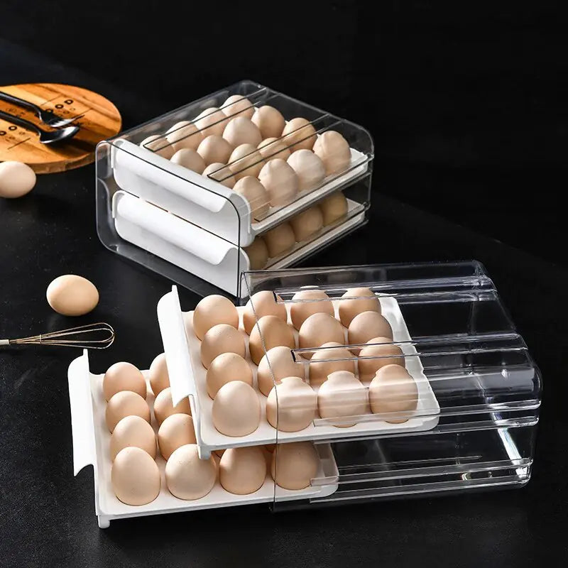 EggNest DuoDrawer Clear Organizer