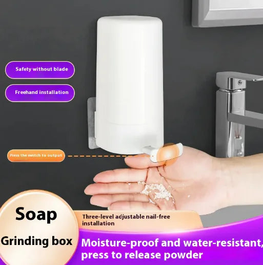 Wall-Mounted Soap Grinder Dispenser