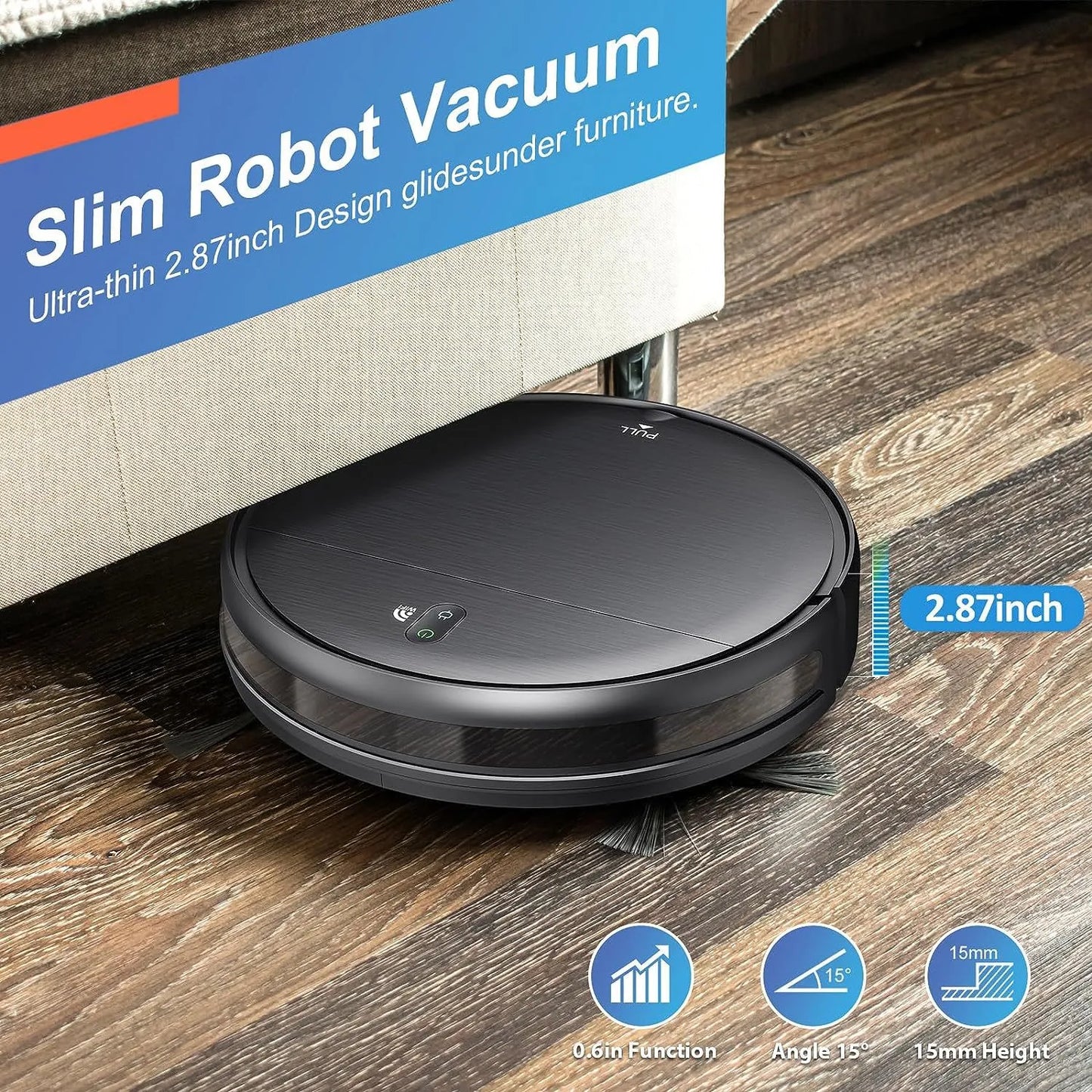 Smart Cleaning Robot: Sweep, Mop & Vacuum