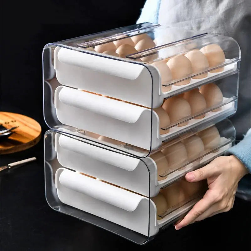 EggNest DuoDrawer Clear Organizer